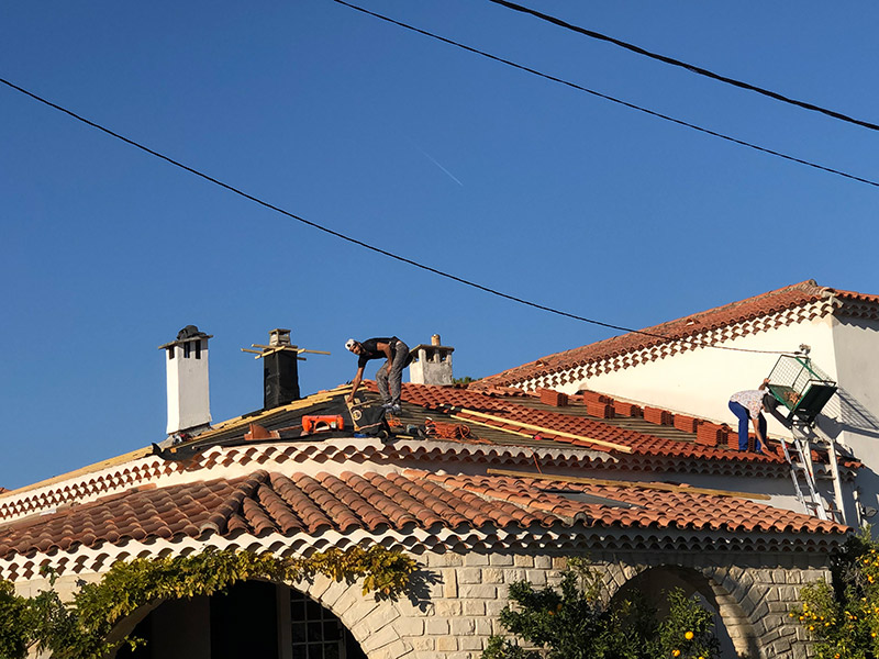 Réfection toiture Saint-Cyr-sur-Mer