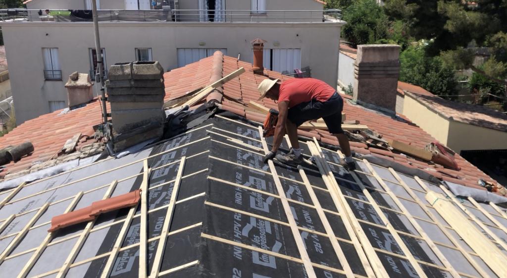 Réfection toiture la Seyne-sur-Mer 